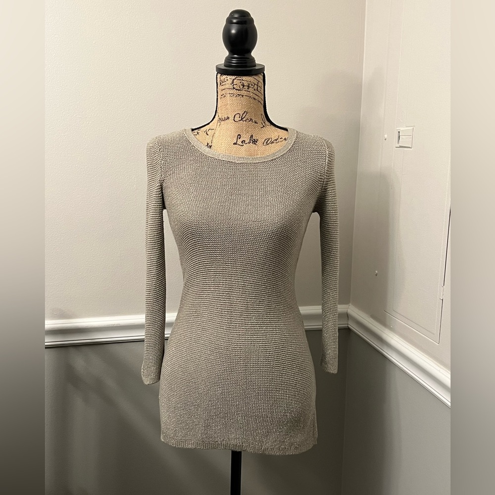 White House Black Market tunic sweater EUC
